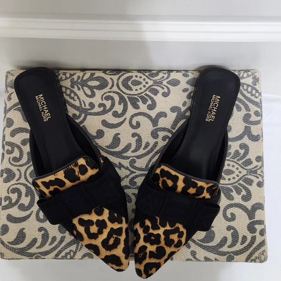 Michael Michael Kors Womens size 8m Calf Hair Mule slip on - Picture 4 of 5